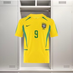 Ronaldo " R9 " Bresil Coupe Du Monde Domicile 2002