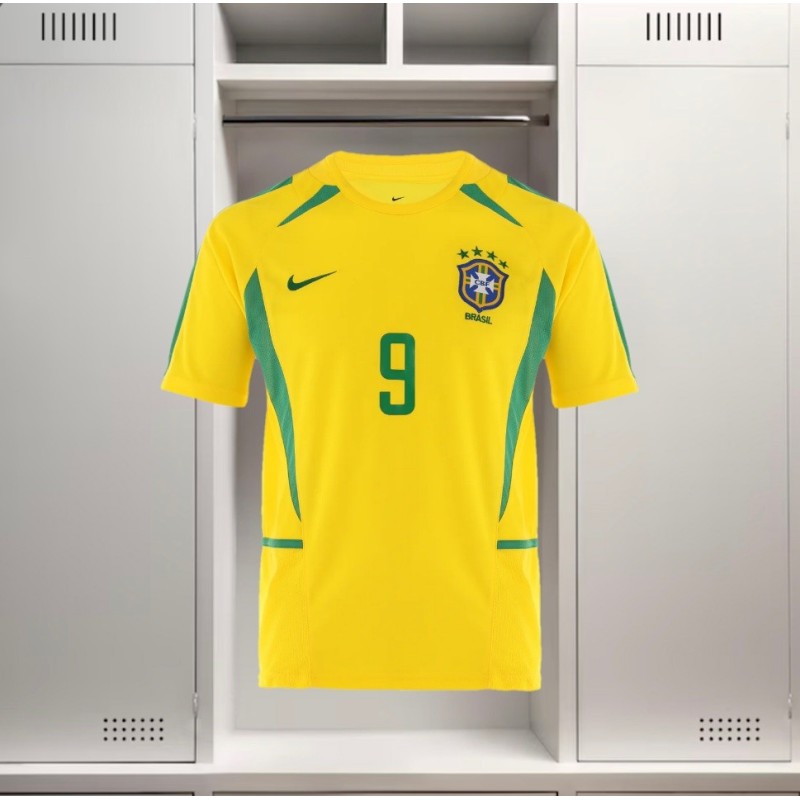 Ronaldo " R9 " Bresil Coupe Du Monde Domicile 2002 Ronaldo " R9 " Bresil Coupe Du Monde Domicile 2002