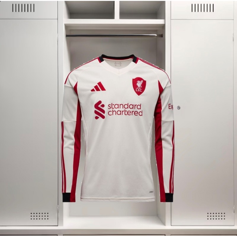 Liverpool FC Exterieur Manches Longues 25/26