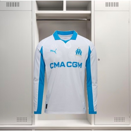 Olympique de Marseille Domicile Manches Longues 25/26
