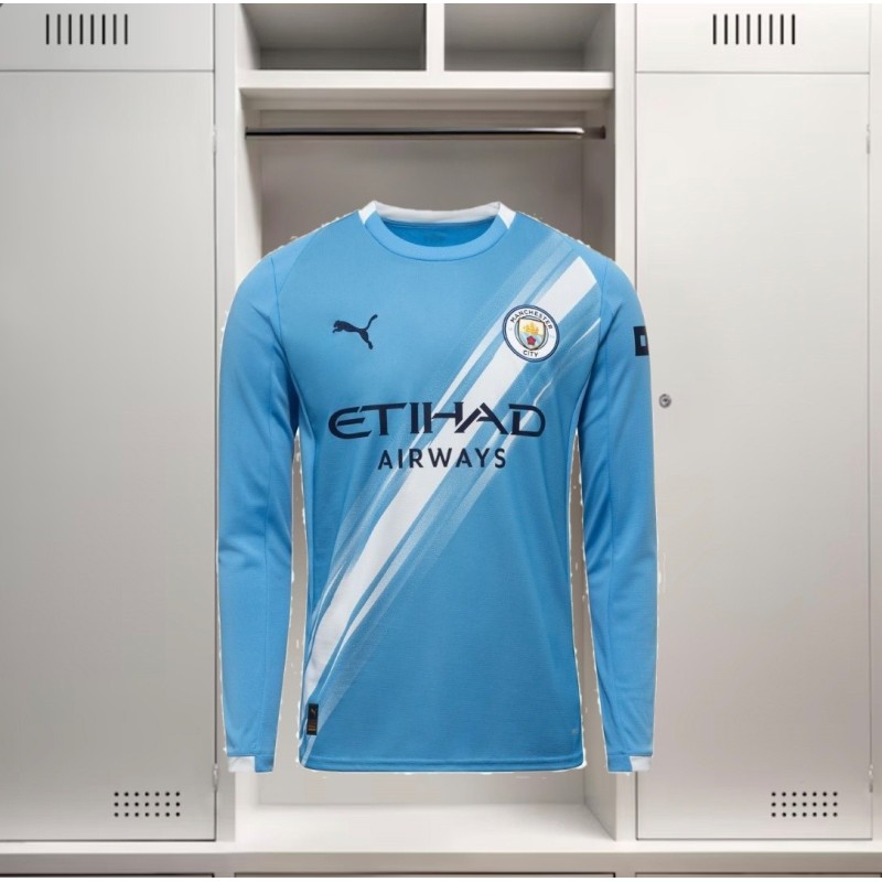 Manchester City Domicile Manches Longues 25/26