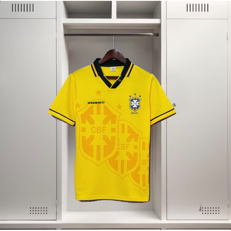 Bresil Domicile Vintage Coupe Du Monde 1994
