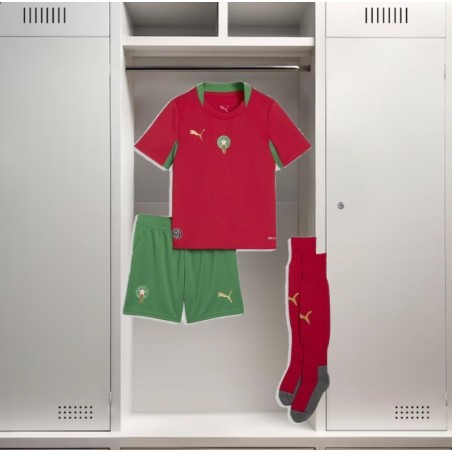 Ensemble Maroc Domicile Enfant Coupe Du Monde 2026