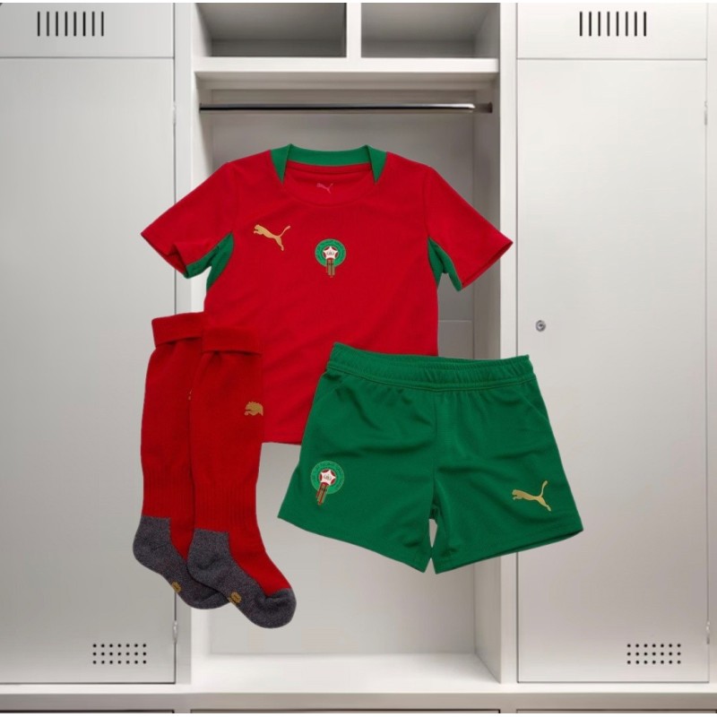 Ensemble Maroc Domicile Enfant Coupe Du Monde 2026