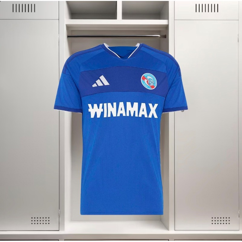 Maillot Racing Club Strasbourg Alsace Domicile Replica homme 2026/27